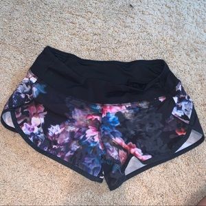 Lululemon floral shorts